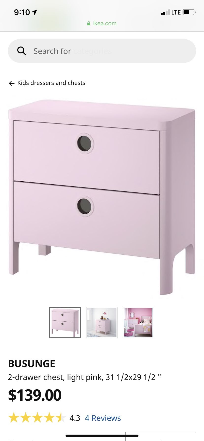 IKEA BUSUNGE FURNITURE SET!