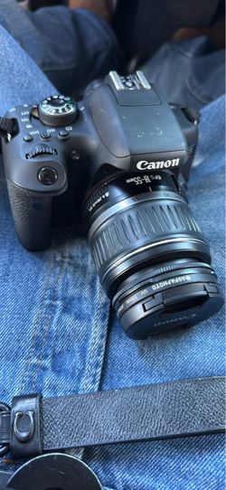 Canon DSLR Camera with 18-55mm Lens