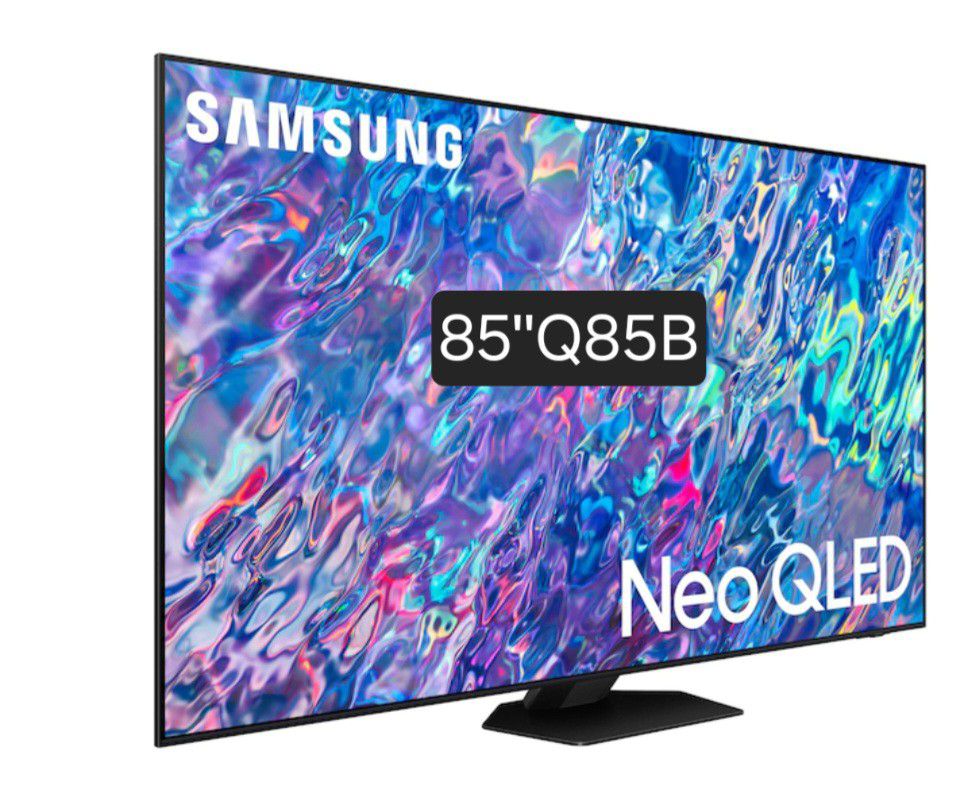 SAMSUNG 85" INCH NEO QLED 4K SMART TV Q85B ACCESSORIES INCLUDED 