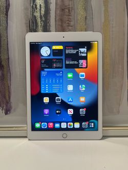 Apple iPad Air 2nd Gen Gold White A1567 16GB Cellular Tablet 9.7” iOS 15.8.8 - $39