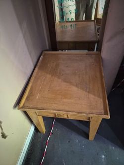 Set of 2 Wooden Side Tables / End Tables – $30