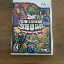 Nintendo Wii Marvel Super Hero