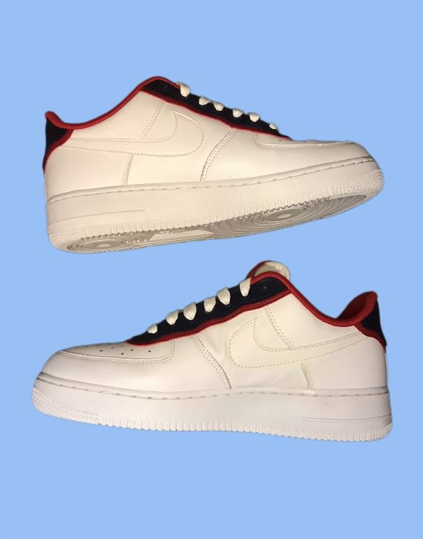 Nike Air Force Low '07 LV8 Double Layer Obsidian Red AO2439 100