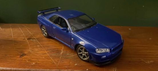 R34 toy car