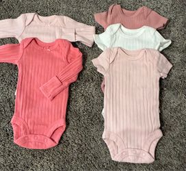 Preemie girl baby onesies