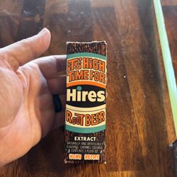 Vintage Bottle of HIRES Root Beer Extract 