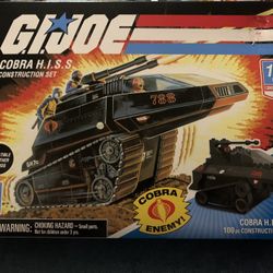 G.I.JOE Cobra H.I.S.S Construction Set 100 Piece