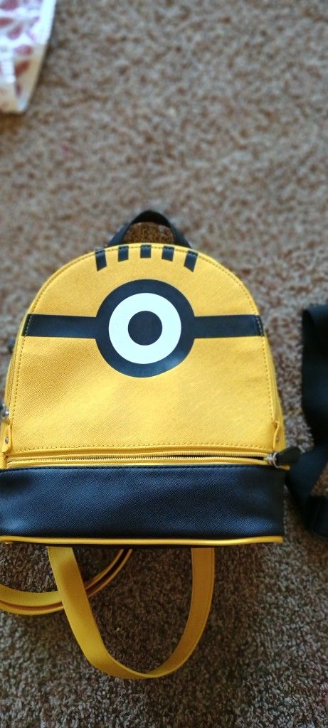 Minion Backpack And Fanny Pack