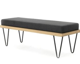 Modern Upholstered / Fabric Bench
