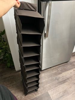 Hanging shoe organizer