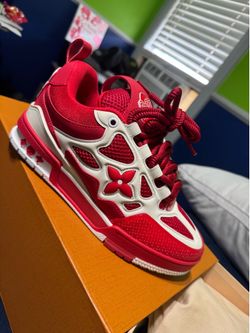 Red Louis Vuitton Skates