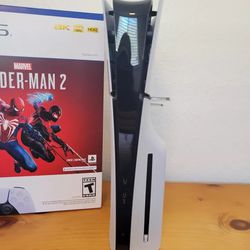 Sony PS5 Slim Marvel's Spider-Man 2 Bundle 1TB Disc Edition