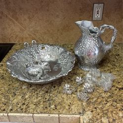 Salad Bowl Picture And Napkin Holders