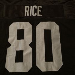 JERRY RICE AUTHENTIC RAIDERS JERSEY