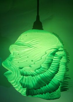 Creature of the Black Lagoon Frankenstine Monster Lamps  Aurora Model Tribute Glow in the Dark