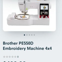 Brother PE550D Embroidery Machine 