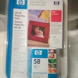 Genuine HP 58 Photo Inkjet Color Ink Cartridges C6658AN | SEALED expired