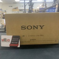 Sony Fx3A Cinema Line