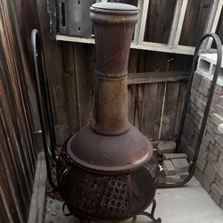 wood burning pit
