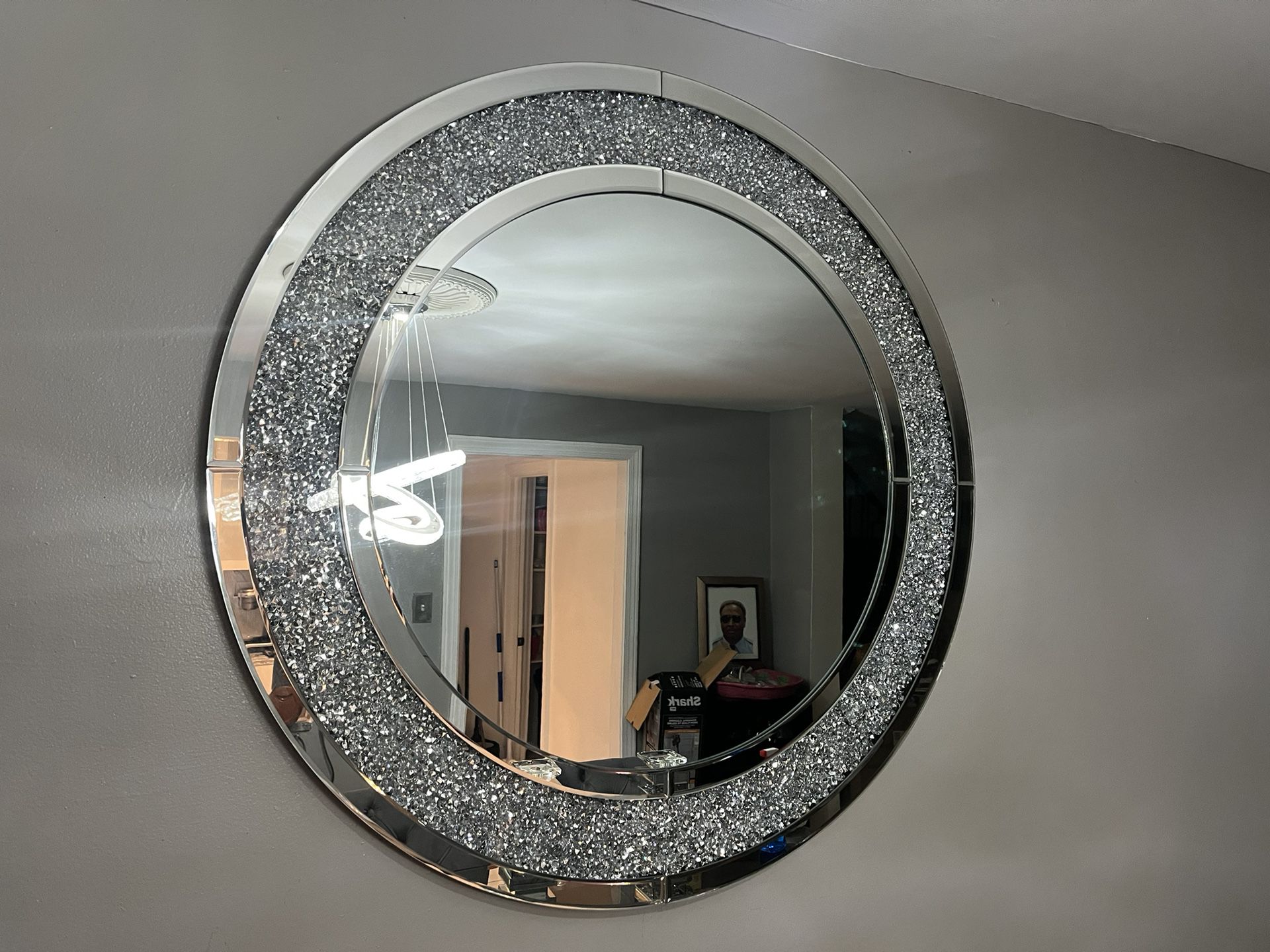 Beautiful Crystal Encrusted Mirror 