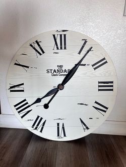 Farmhouse wall clock