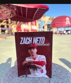 ZACH NETO Los Angeles Angels Bobblehead SGA 8/28/26 Giveaway