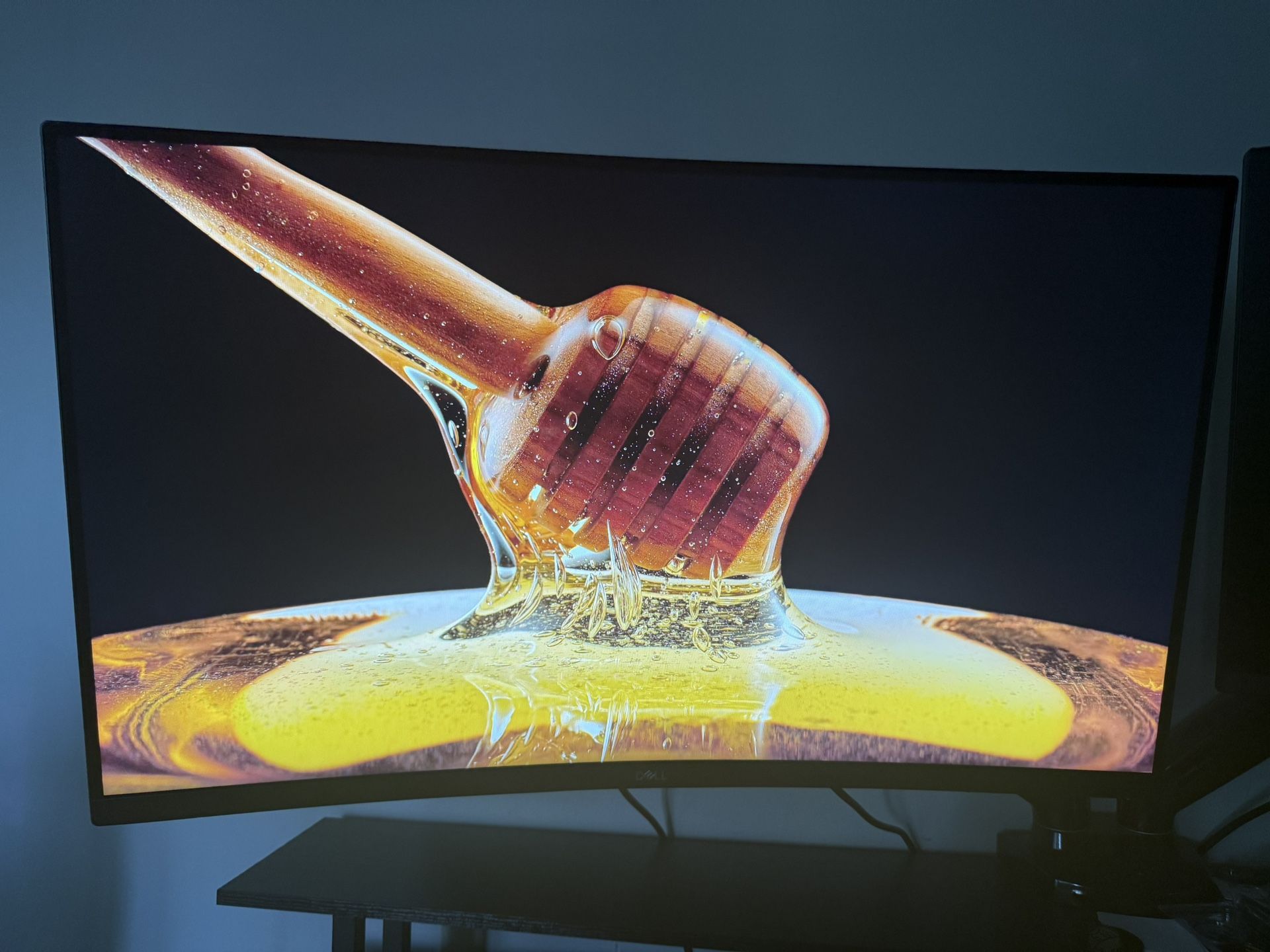 Curved Dell Gaming Monitor