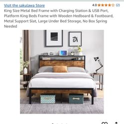 Bed frame King Size 