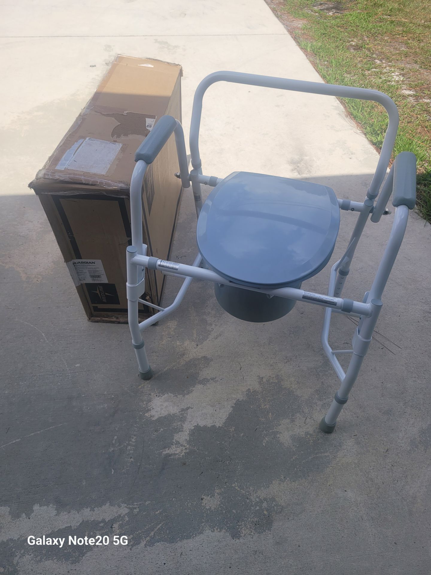 Guardian Bedside Commode Chair – Adjustable – Clean Condition