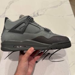 Jordan 4 Retros Grey And Black 