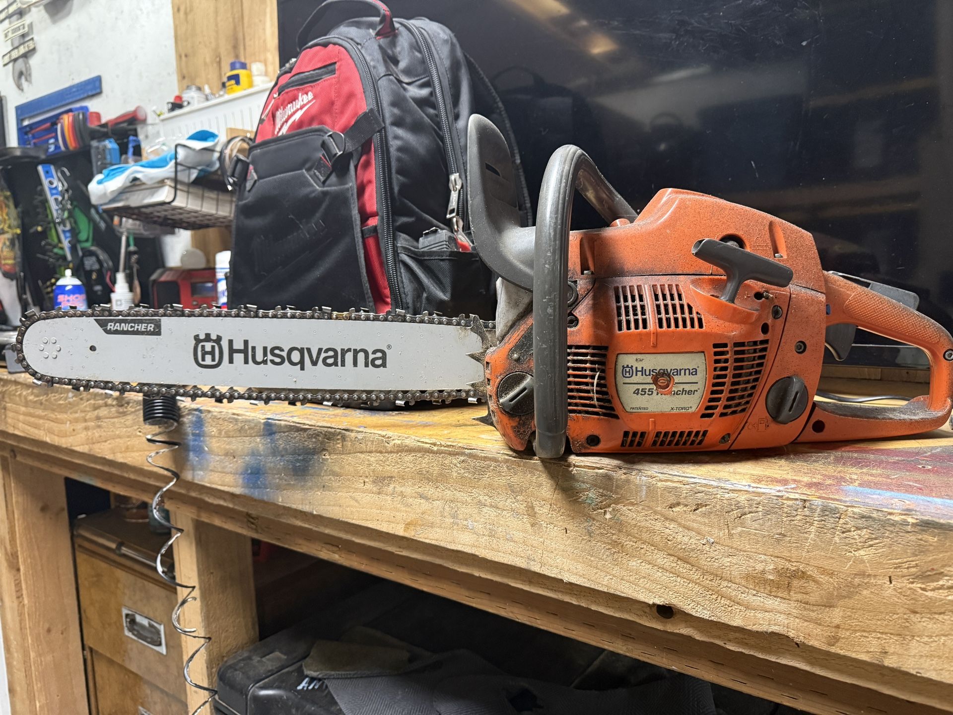 Husqvarna 455 Rancher Chainsaw