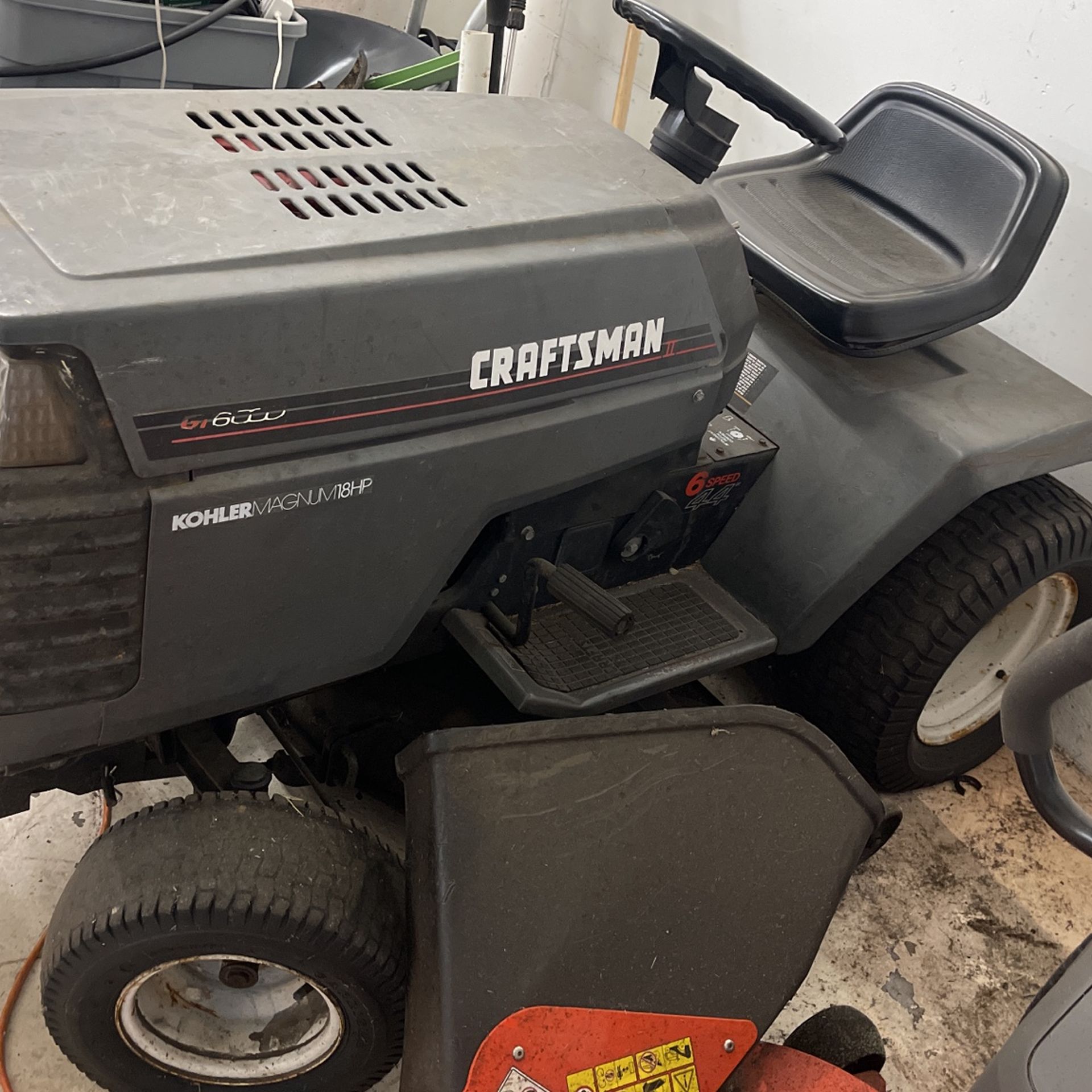 Craftsman Gt6000 Riding Mower for Sale in Tumwater, WA OfferUp