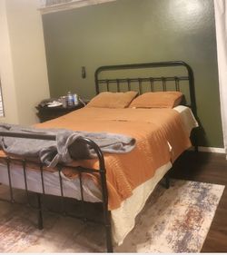 Queen bed frame