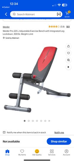 Weider Pro Adjustable Bench