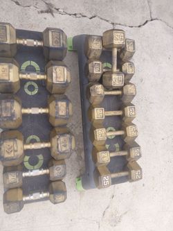 Hex Dumbbell Set 20–50 make offer