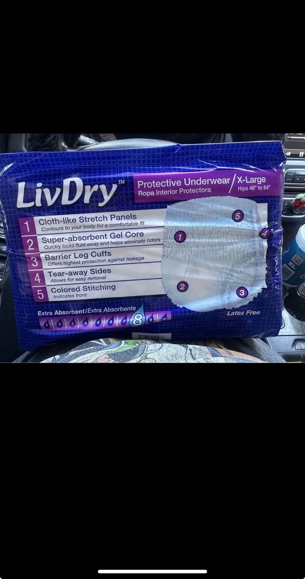 LivDry Adult Diapers Size XL