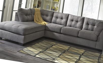 Grey beautiful sectional! Other couch and Loveseat saves here