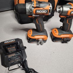 Ridgid Impact Driver And Drill