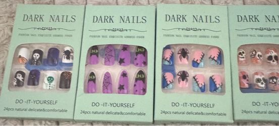 Halloween press on nails 4 for 24 or 5 each