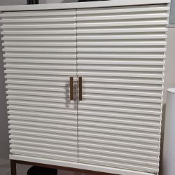 Thomasville Bar Cabinet, White