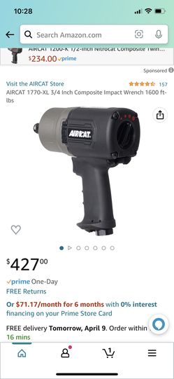 3/4 Air Impact Aircat 1770-XL