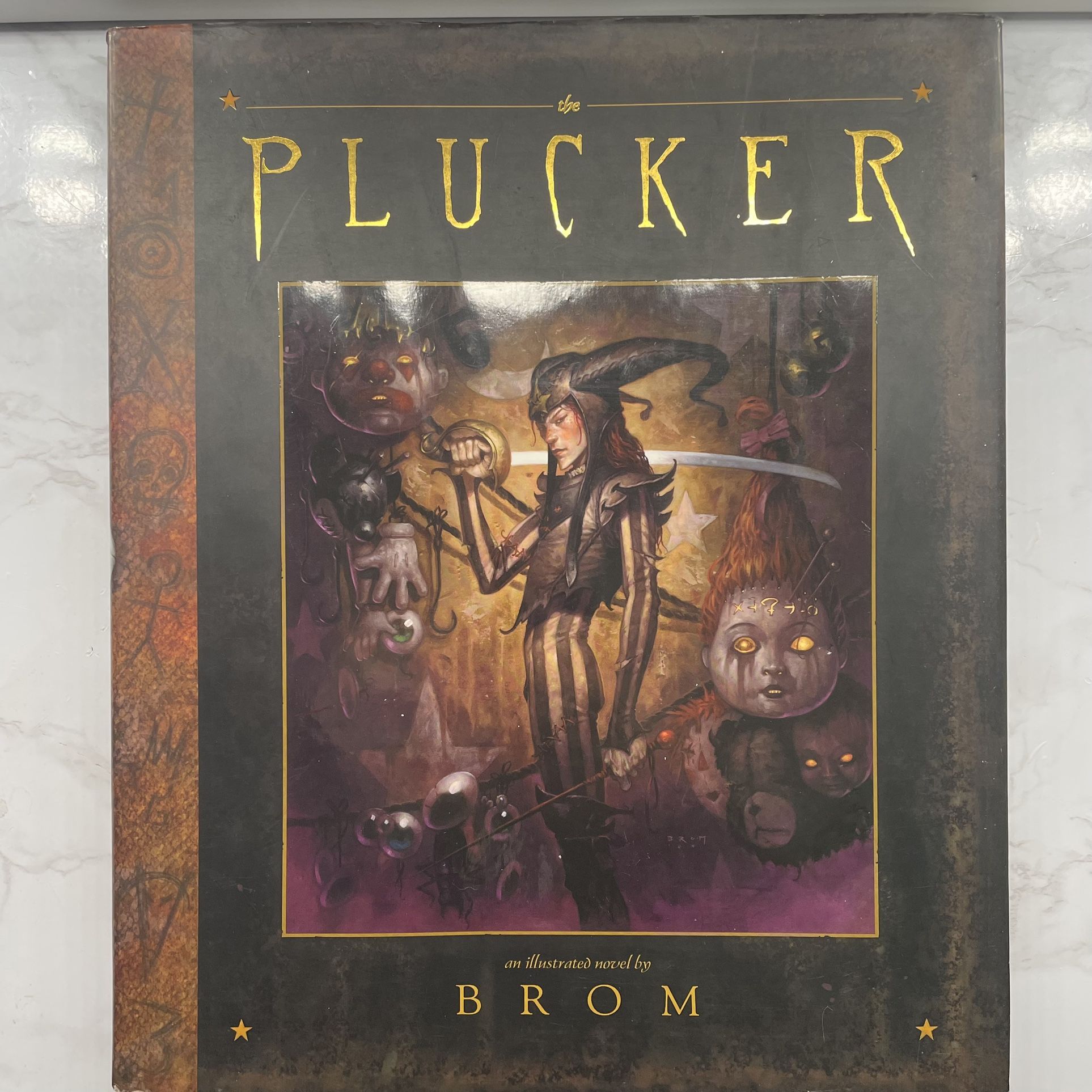 The Plucker an illustrated novel by Brom (Hardcover)