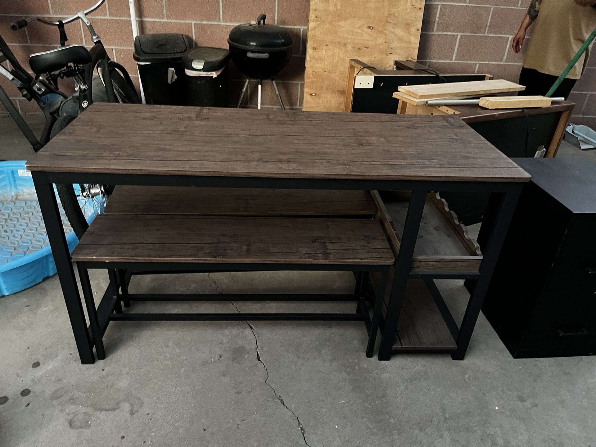 Dining Room Table With Benches