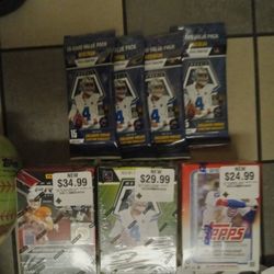 Prize, Topps,  & Mosiac  Sports Cards