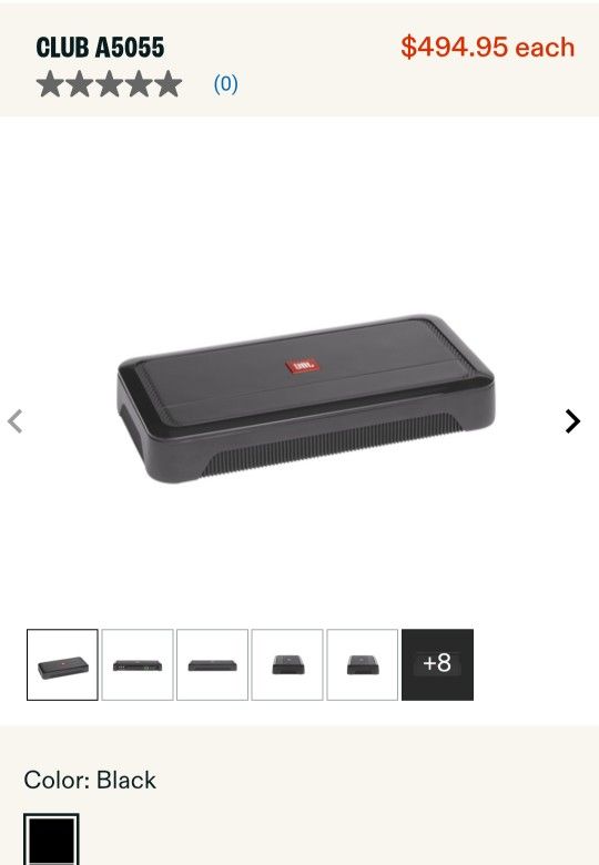 JBL™️ AMPLIFIER ▪︎CLUB A5055▪︎