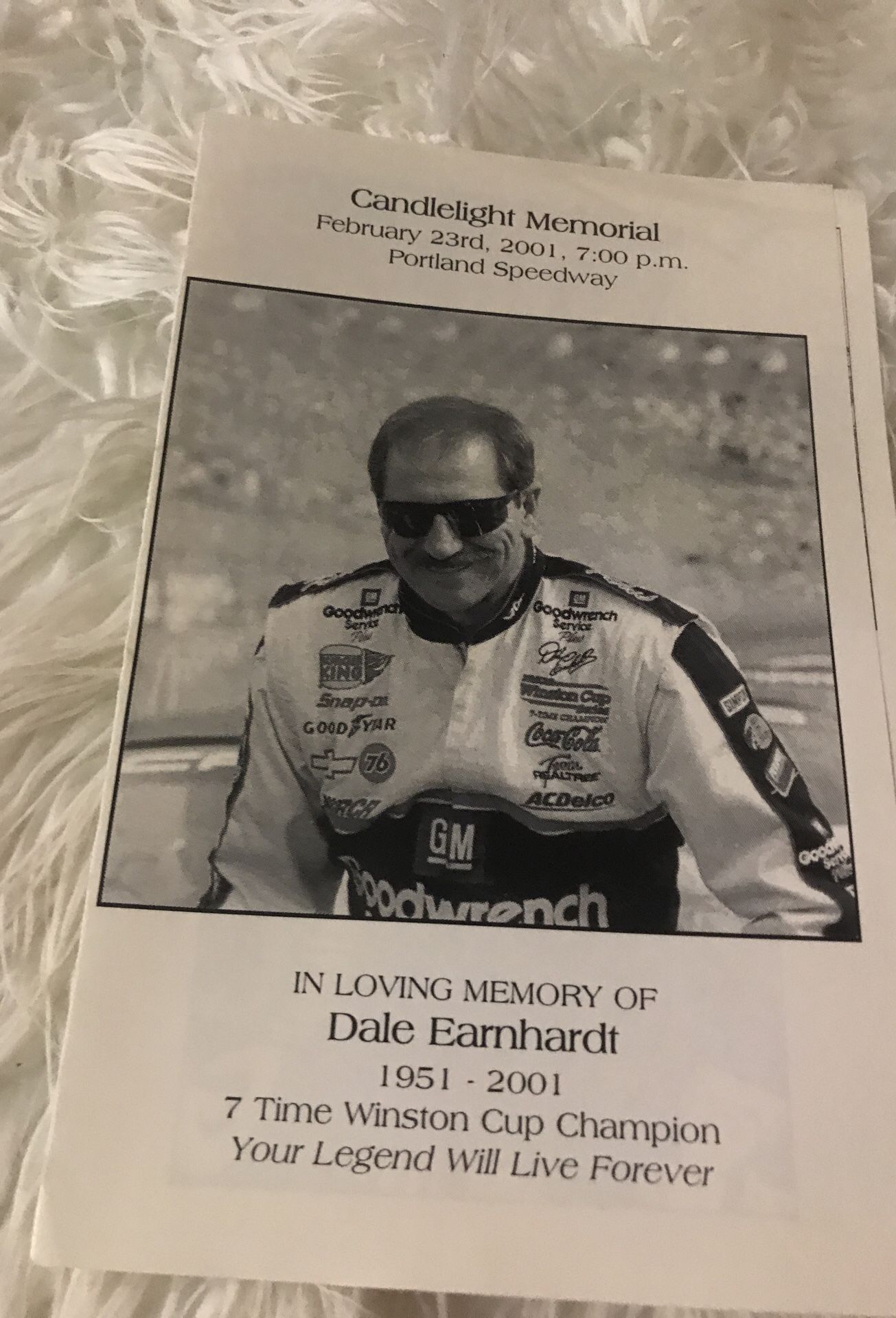 Dale Earnhardt Casket