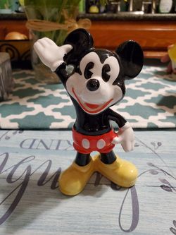 Vintage 70's ceramic Mickey Mouse