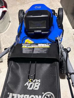 KOBALT 80 v max lawnmower
