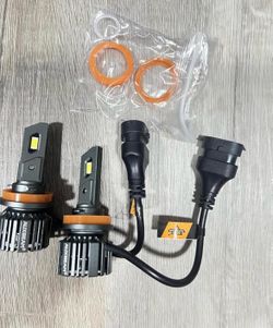Automotive Led Headlight Fog Light Conversion Halogen To Led Conversion Bulbs, All Sizes And Style In Stock! Bright 6000k White In Color Luces