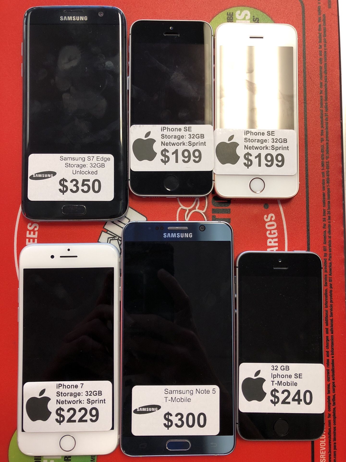 Cell Phone Sale!!! $$$$ iPhone & Samsung